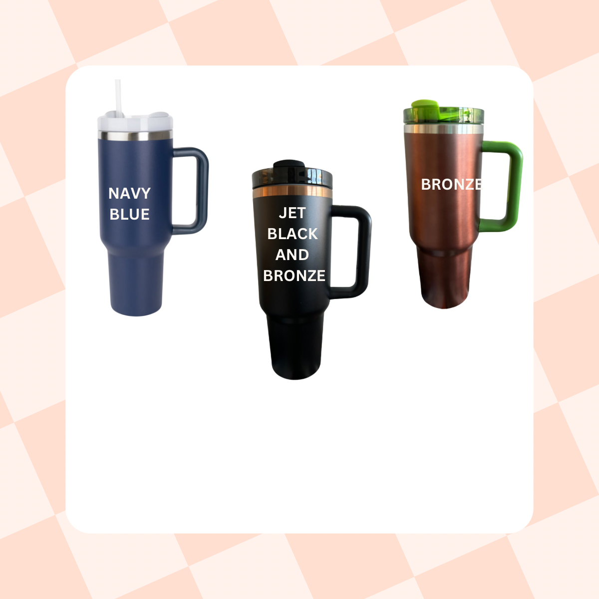 40 oz Tumbler w/ Handle