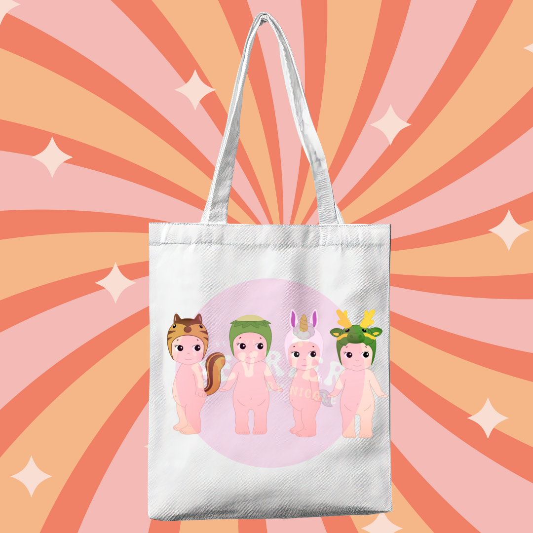 Sonny Angel Tote Bags