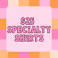 $25 Specialty Oversized Shirts (Leopard & Camo)