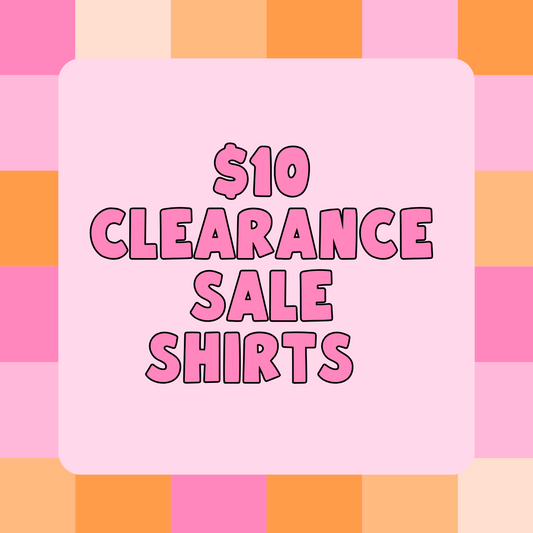 $10 CLEARANCE SHIRTS (selected shirts)