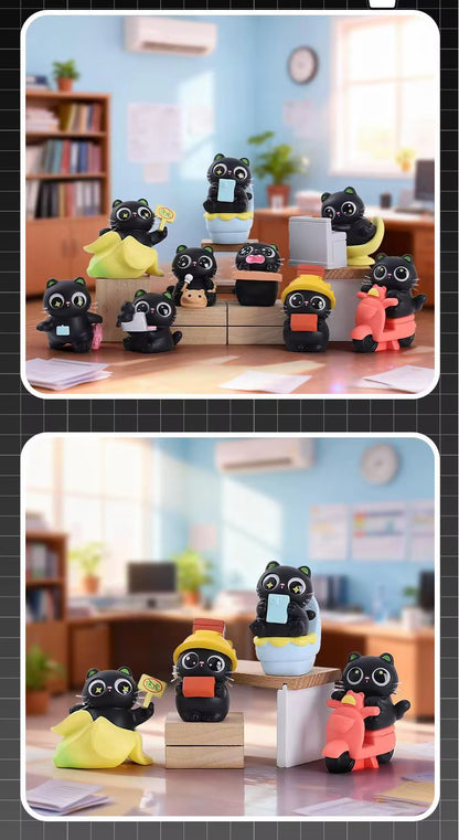 Office Cat Life Figure