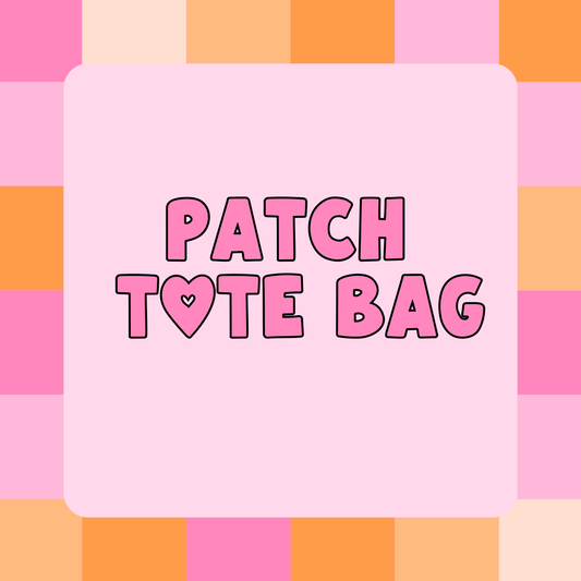 Patch Tote Bag | Pick your patch on Live